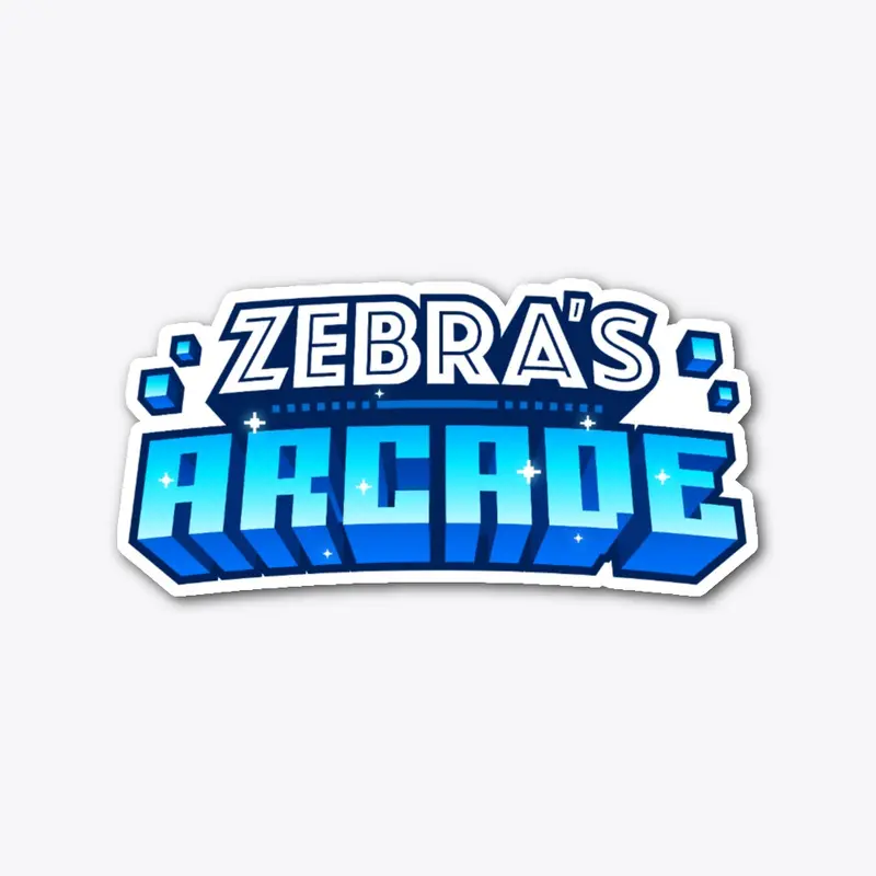 Zebra's Arcade Sticker!